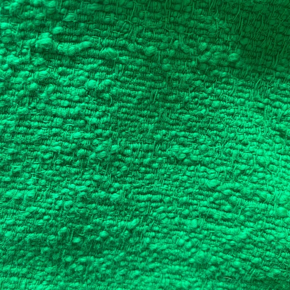 Zara Vibrant Green Tweed Midi Dress - Picture 9 of 10